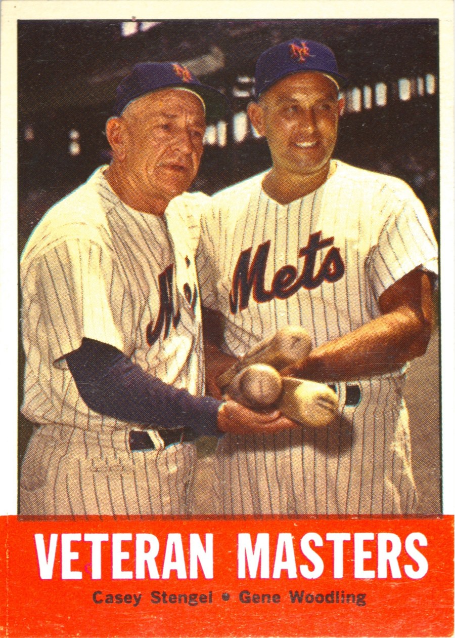 1963 Topps #43 Veteran Masters, New York Mets