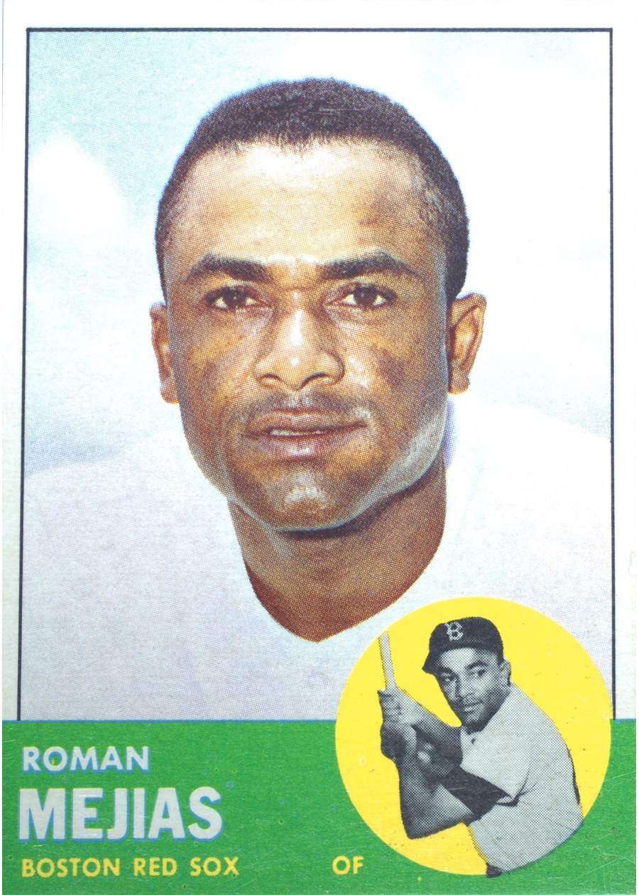 1963 Topps #432 Roman Mejias, Boston Red Sox