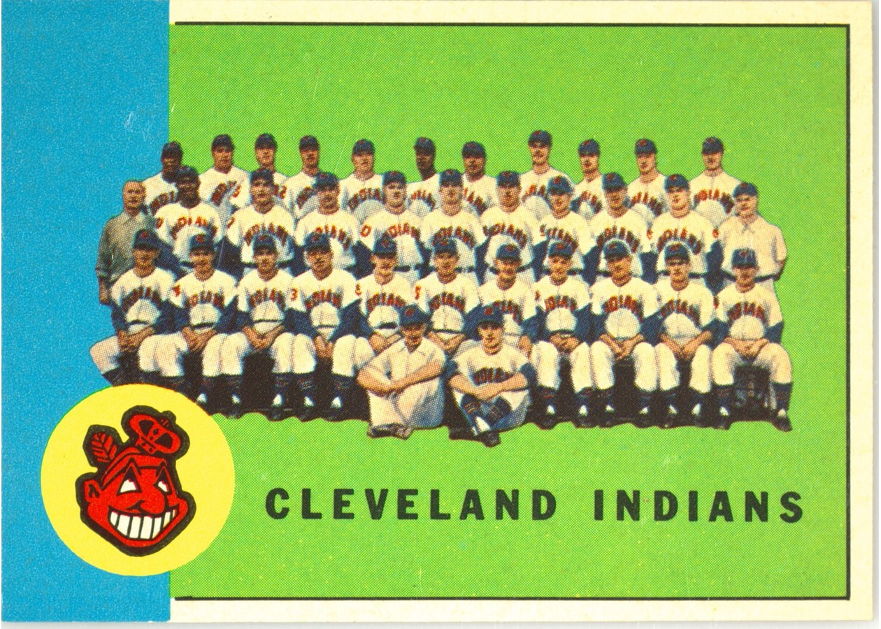 1963 Topps #451 Cleveland Indians