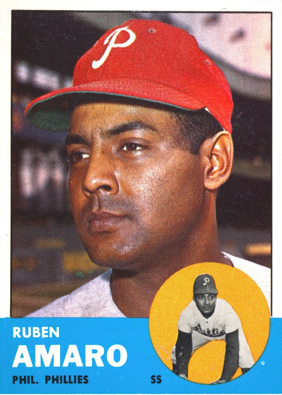 1963 Topps #455 Ruben Amaro, Philadelphia Phillies