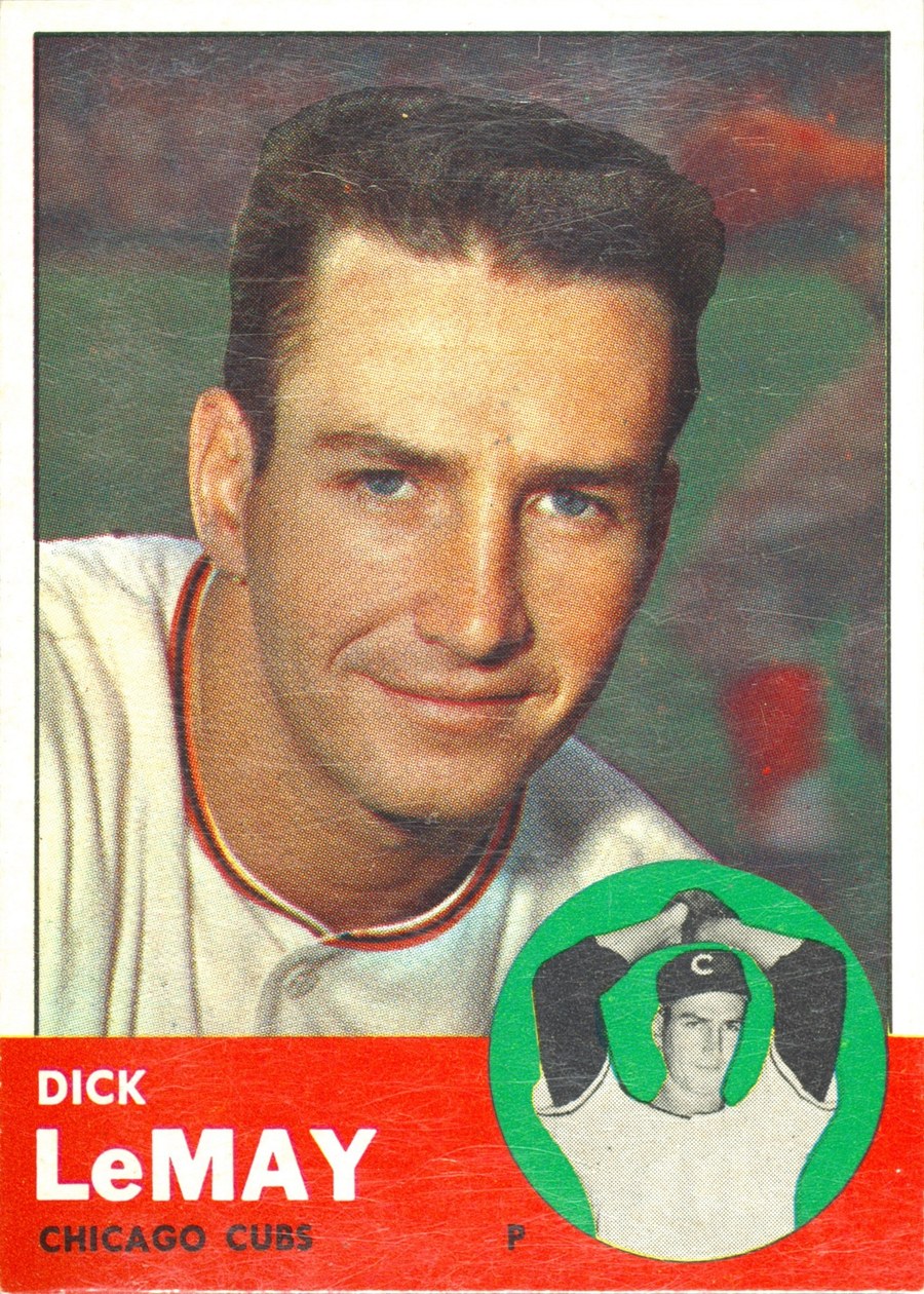 1963 Topps #459 Dick LeMay, Chicago Cubs