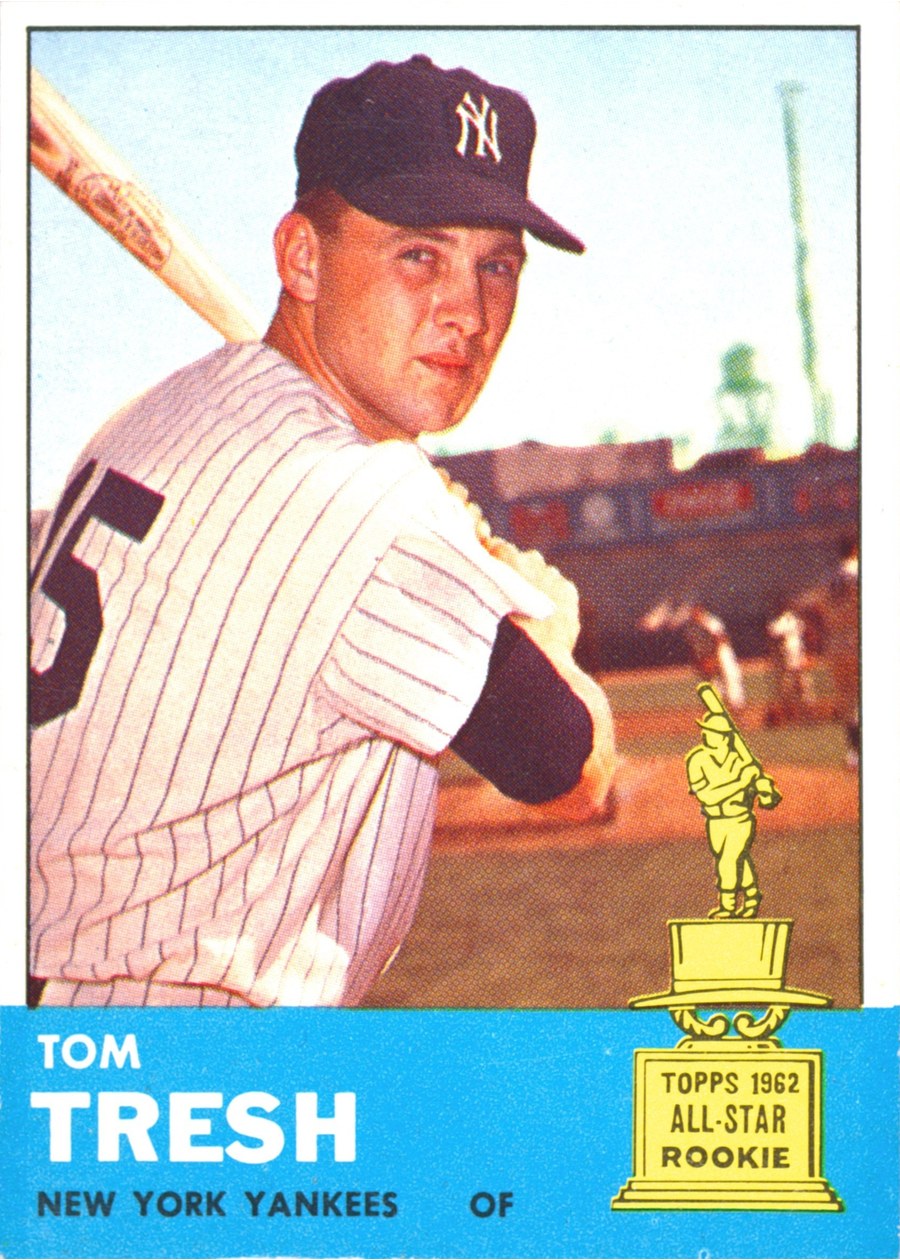 1963 Topps #470 Tom Tresh, New York Yankees