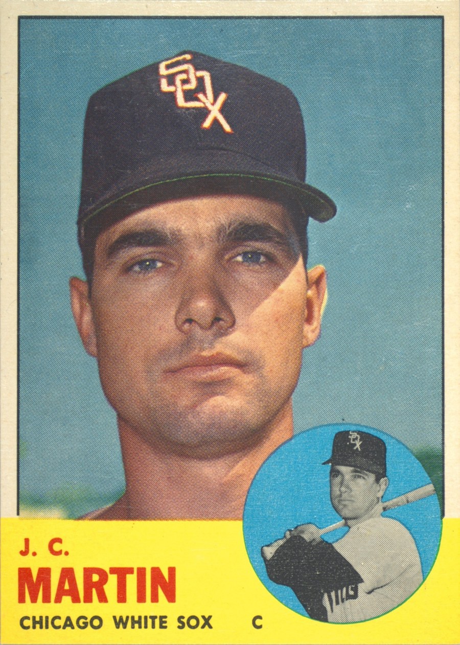 1963 Topps #499 J.C. Martin, Chicago White Sox