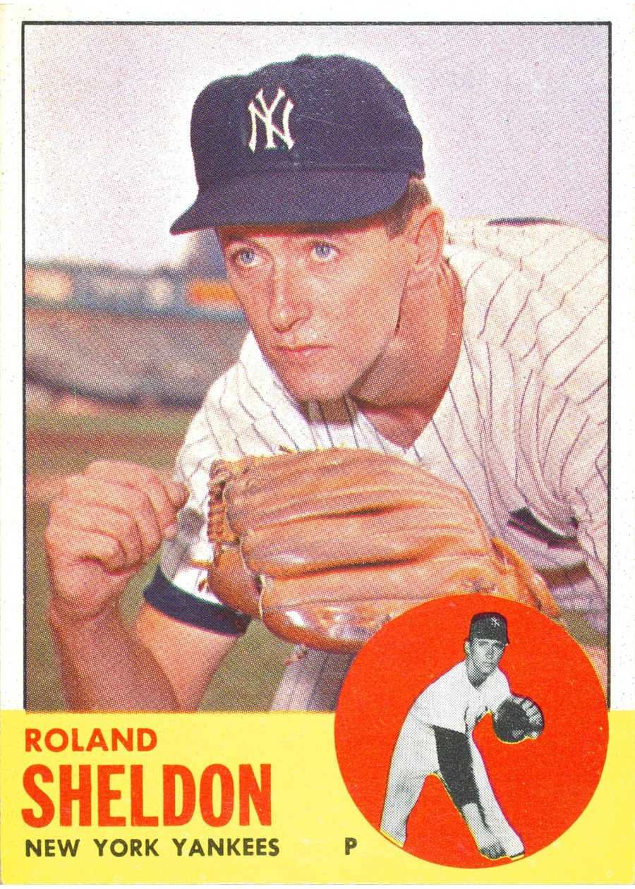1963 Topps #507 Roland Sheldon, New York Yankees