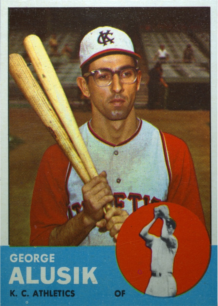 1963 Topps #51 George Alusik, Kansas City Athletics