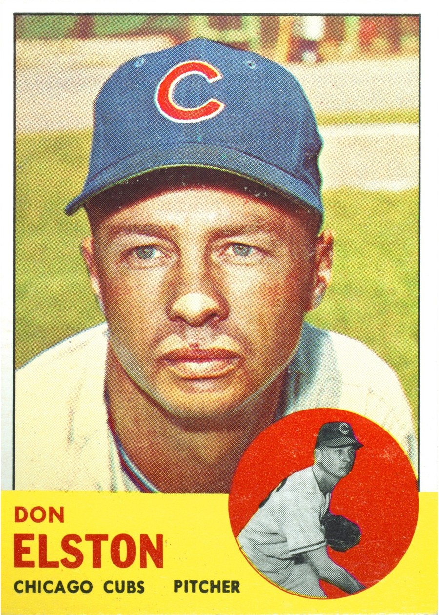 1963 Topps #515 Don Elston, Chicago Cubs
