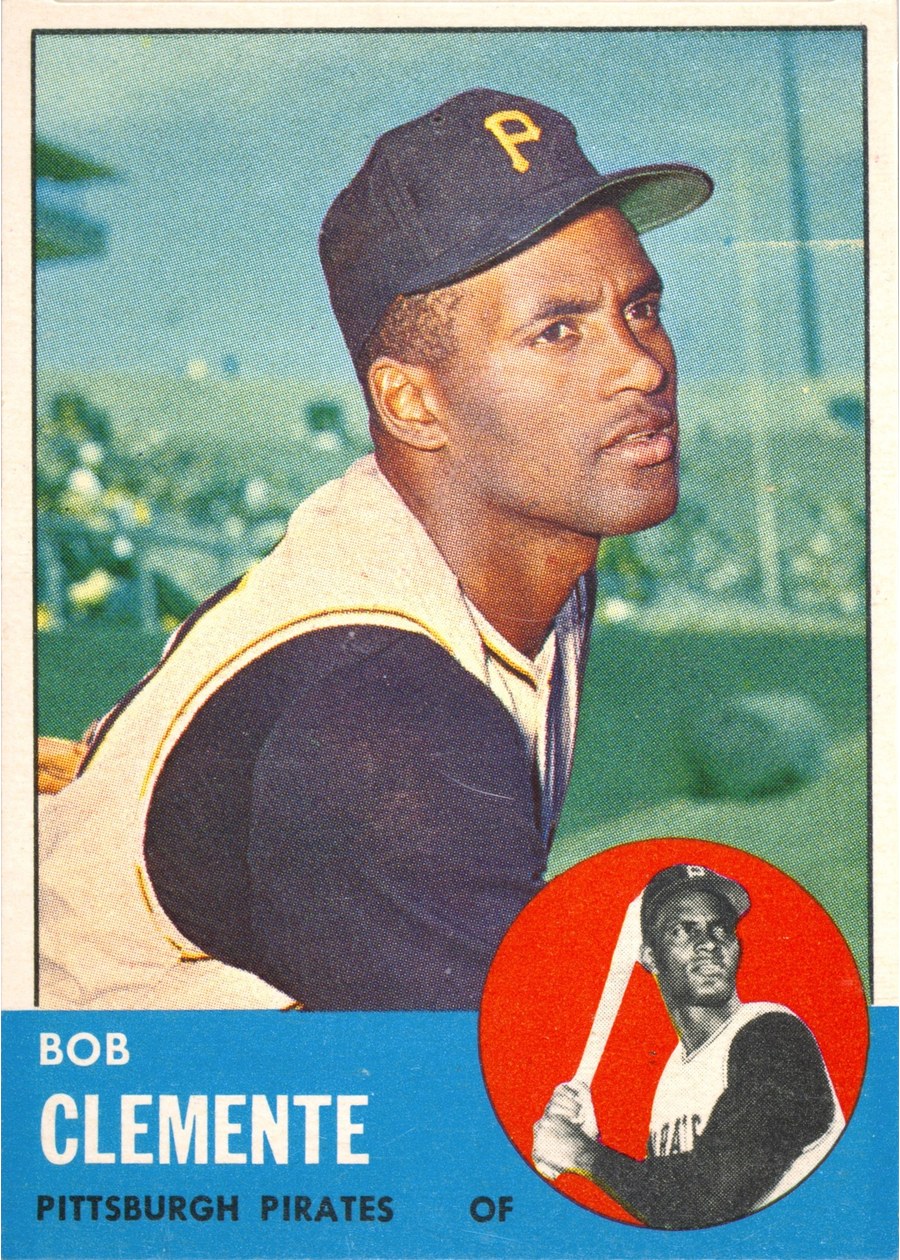 1963 Topps #540 Bob Clemente, Pittsburgh Pirates