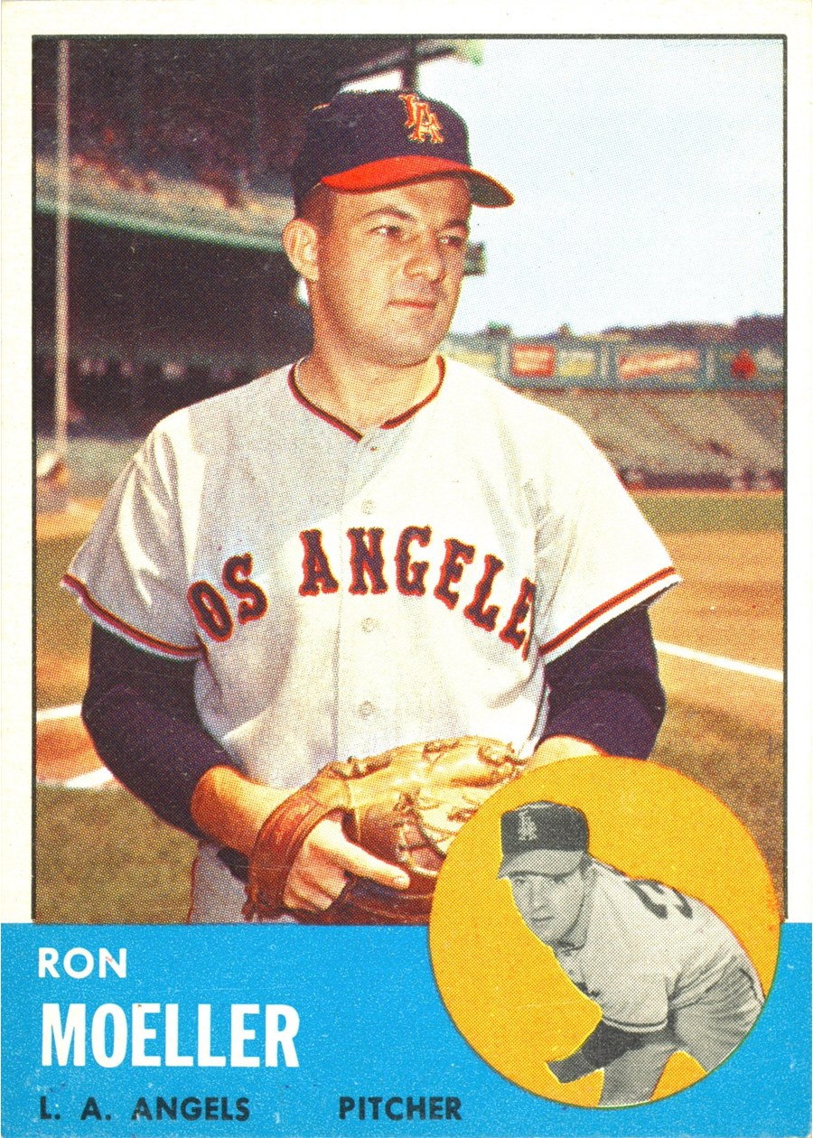 1963 Topps #541 Ron Moeller, Los Angeles Angels