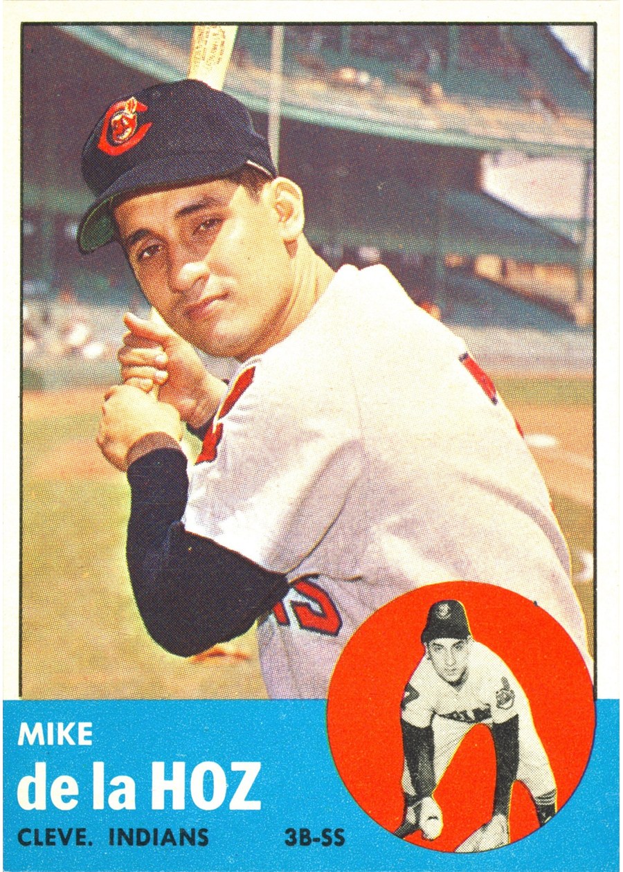 1963 Topps #561 Mike de la Hoz, Cleveland Indians