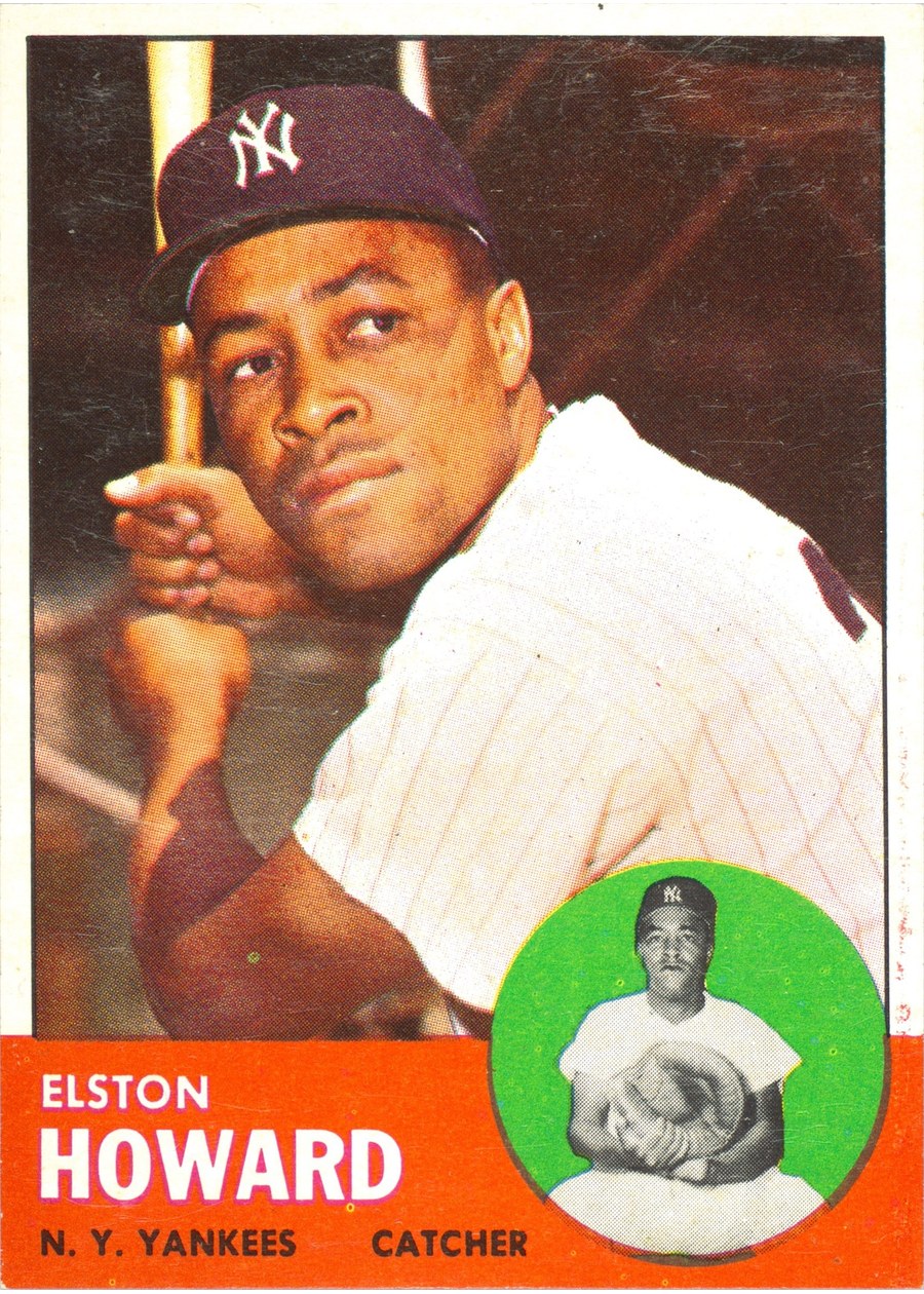 1963 Topps #60 Elston Howard, New York Yankees