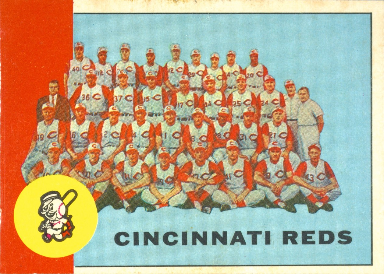 1963 Topps #63 Cincinnati Reds