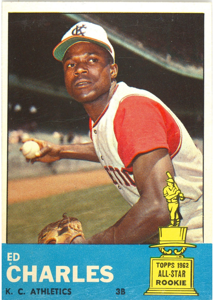 1963 Topps #67 Ed Charles, Kansas City Athletics