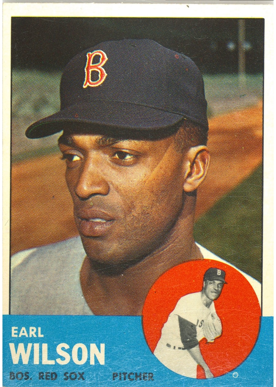 1963 Topps #76 Earl Wilson, Boston Red Sox