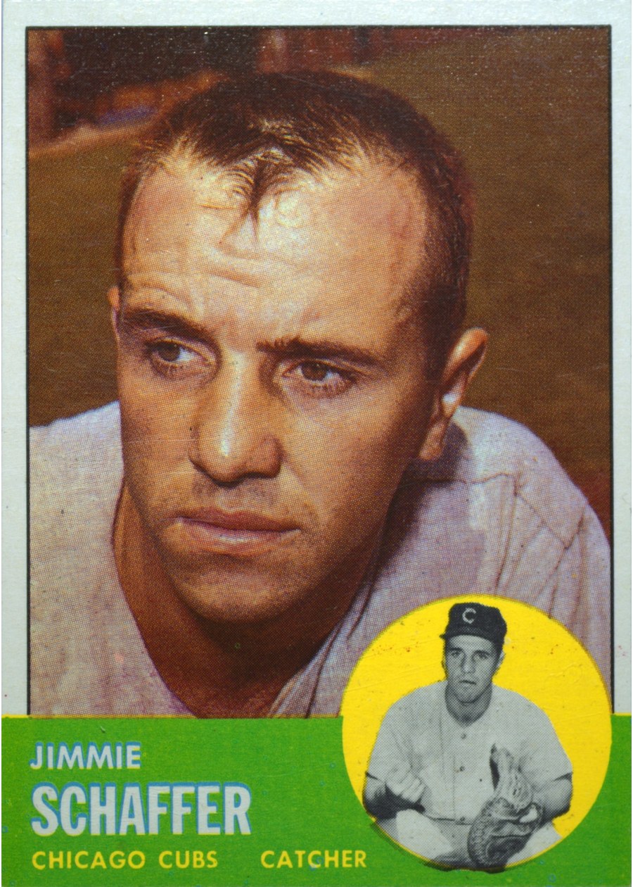 1963 Topps #81 Jimmie Schaffer, Chicago Cubs