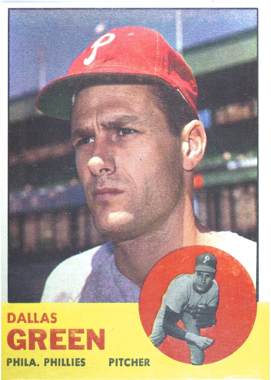 1963 Topps #91 Dallas Green, Philadelphia Phillies