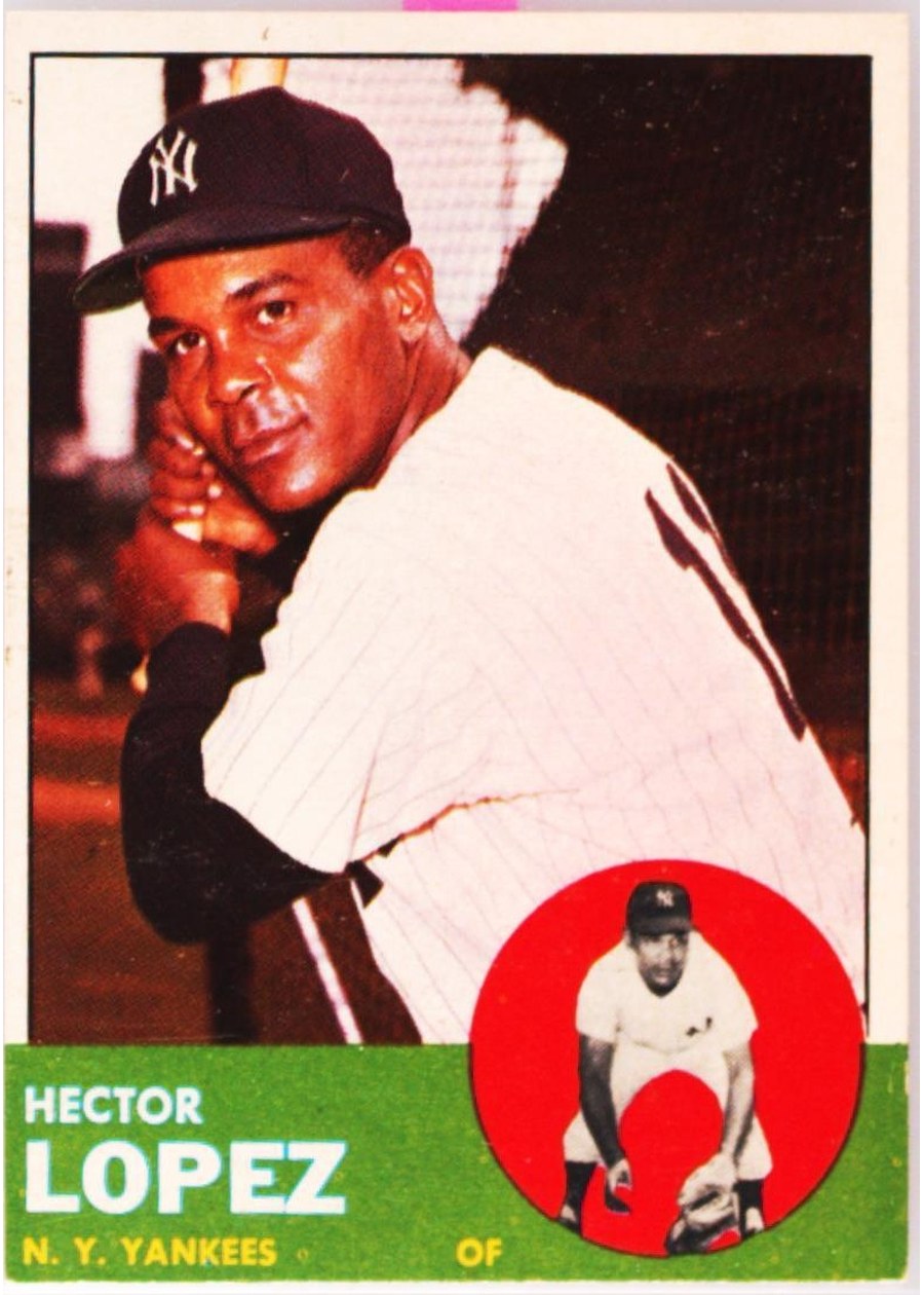 1963 Topps #92 Hector Lopez, New York Yankees
