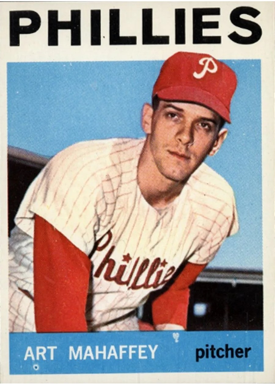 1964 Topps #104 Art Mahaffey, Philadelphia Phillies