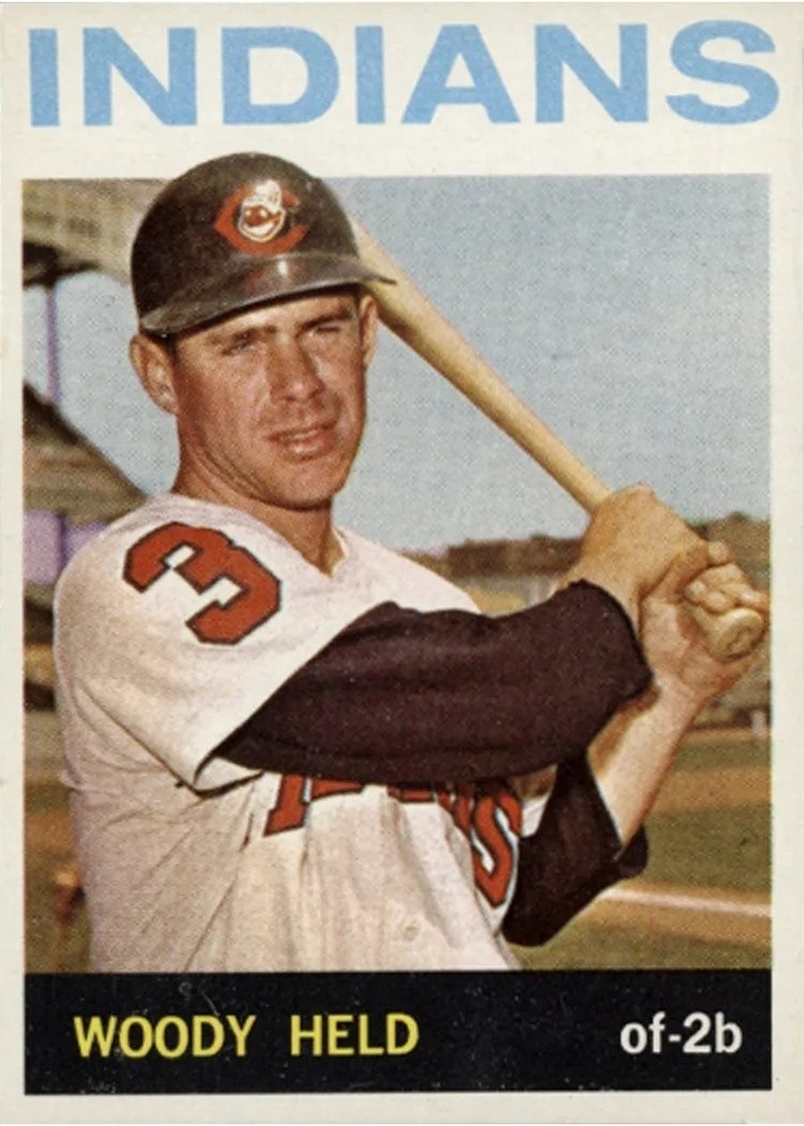 1964 Topps #105 Woody Held, Cleveland Indians