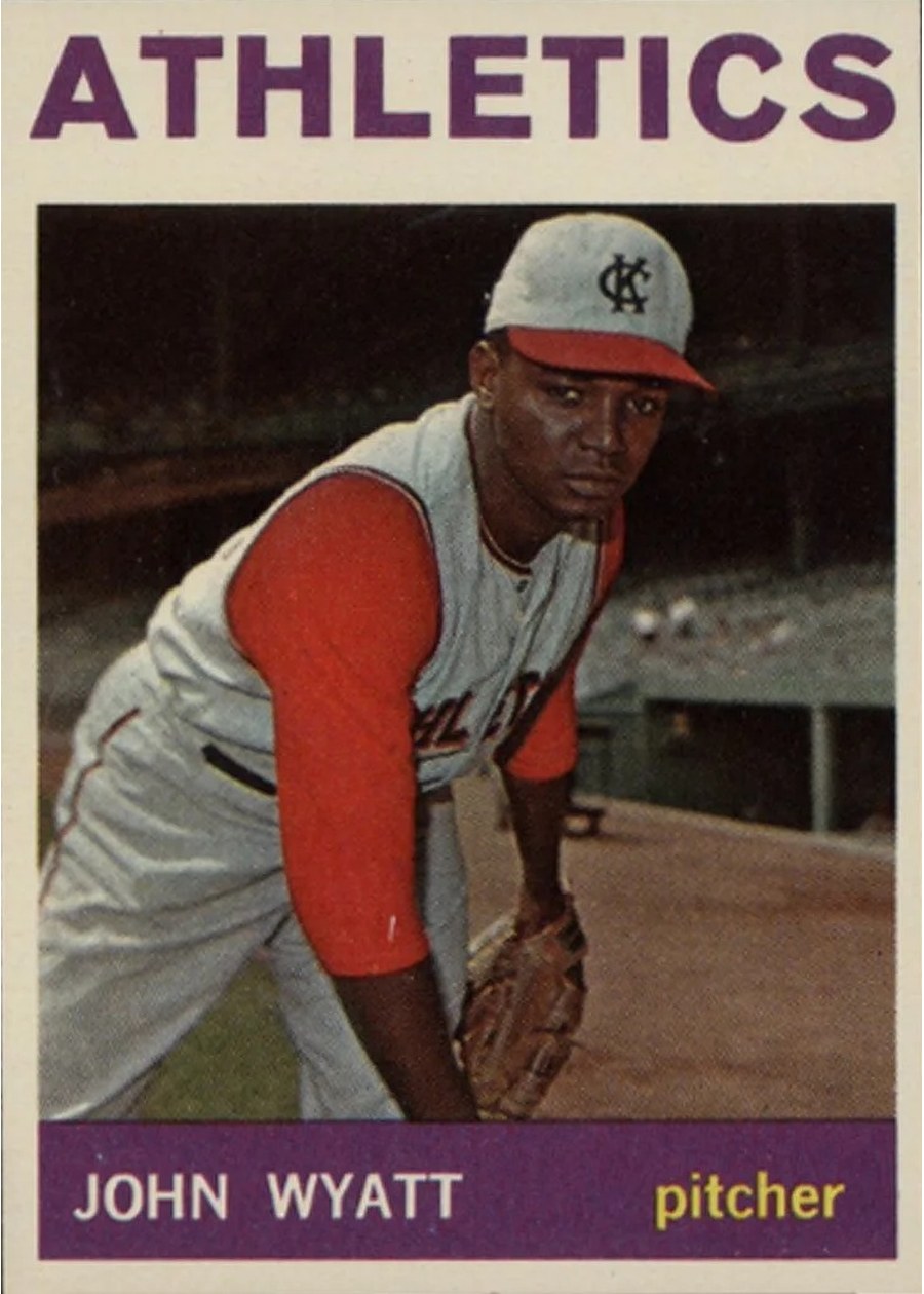 1964 Topps #108 John Wyatt, Kansas City Athletics