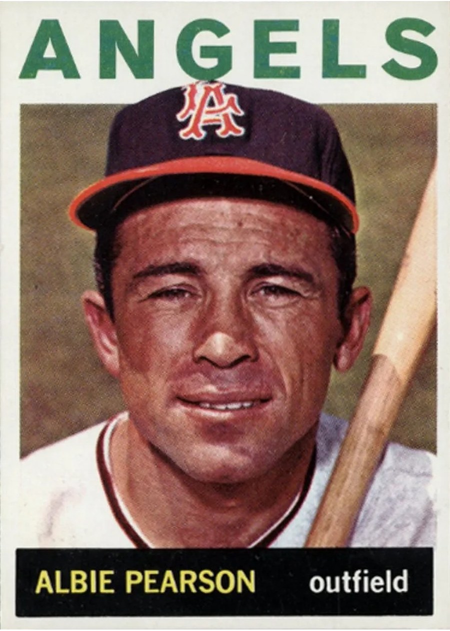 1964 Topps #110 Albie Pearson, Los Angeles Angels