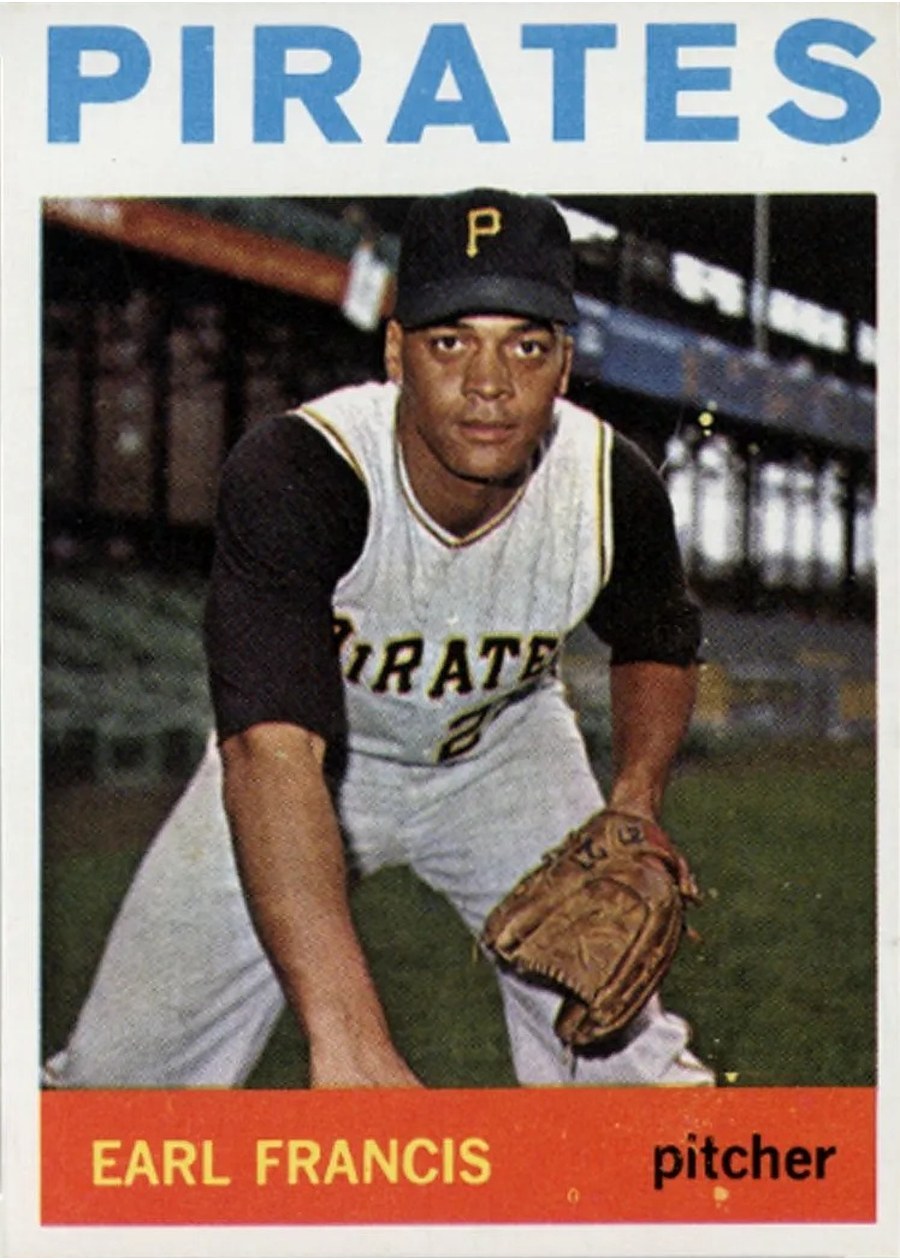 1964 Topps #117 Earl Francis, Pittsburgh Pirates