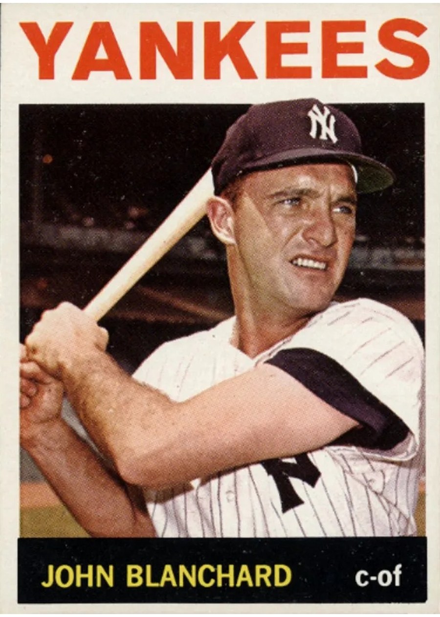 1964 Topps #118 John Blanchard, New York Yankees