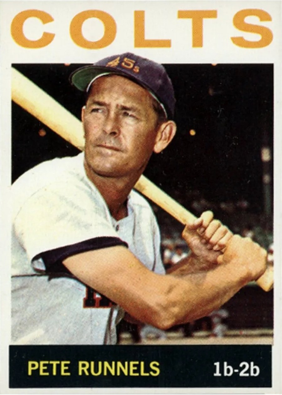 1964 Topps #121 Pete Runnels, Houston Colt .45's