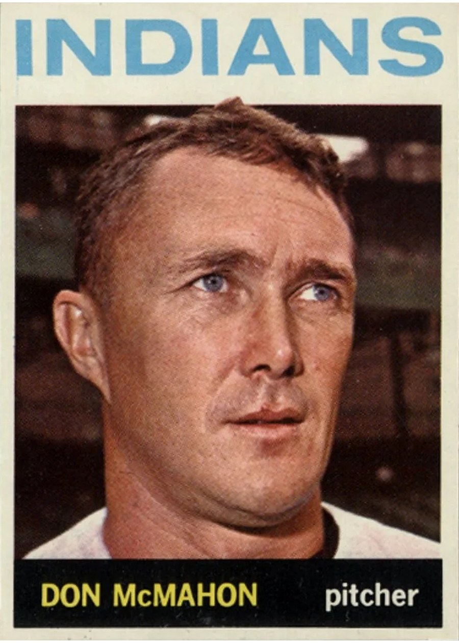 1964 Topps #122 Don McMahon, Cleveland Indians