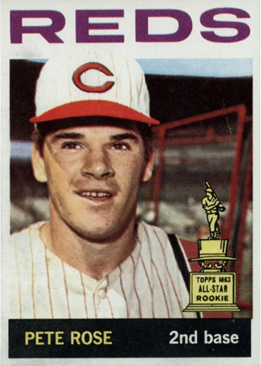 1964 Topps #125 Pete Rose, Cincinnati Reds