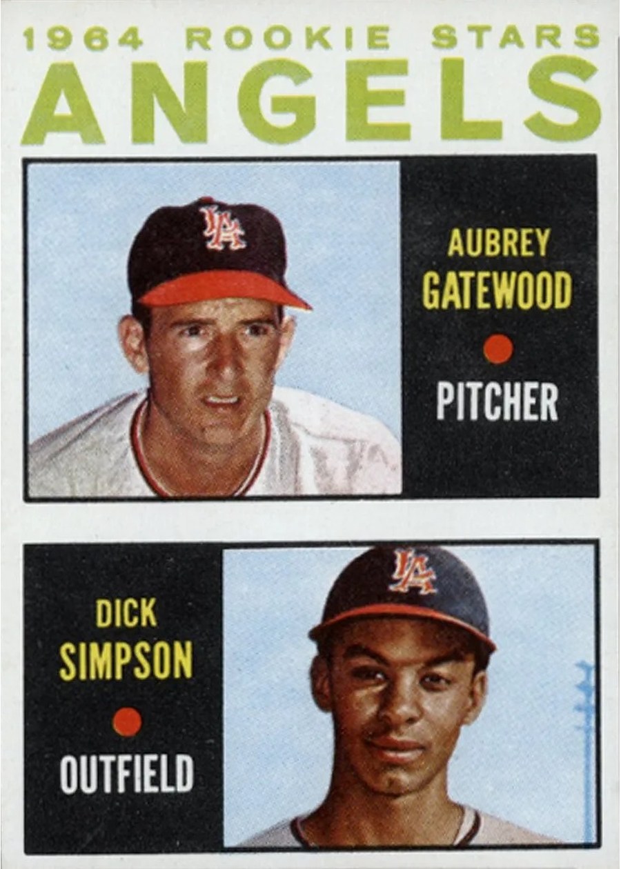 1964 Topps #127 Angels 1964 Rookie Stars, Los Angeles Angels