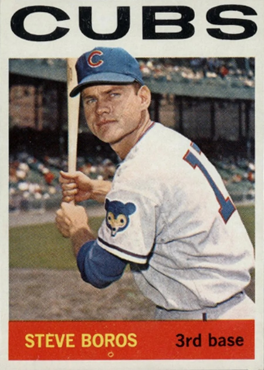 1964 Topps #131 Steve Boros, Chicago Cubs