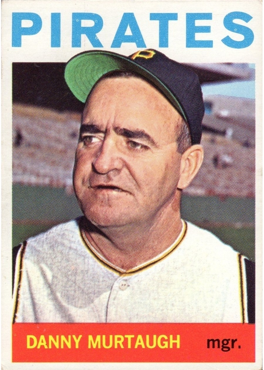 1964 Topps #141 Danny Murtaugh, Pittsburgh Pirates