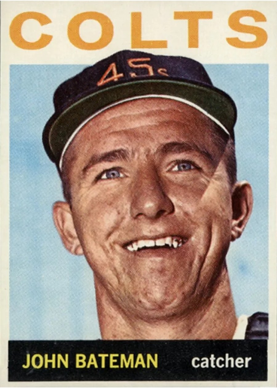 1964 Topps #142 John Bateman, Houston Colt .45's