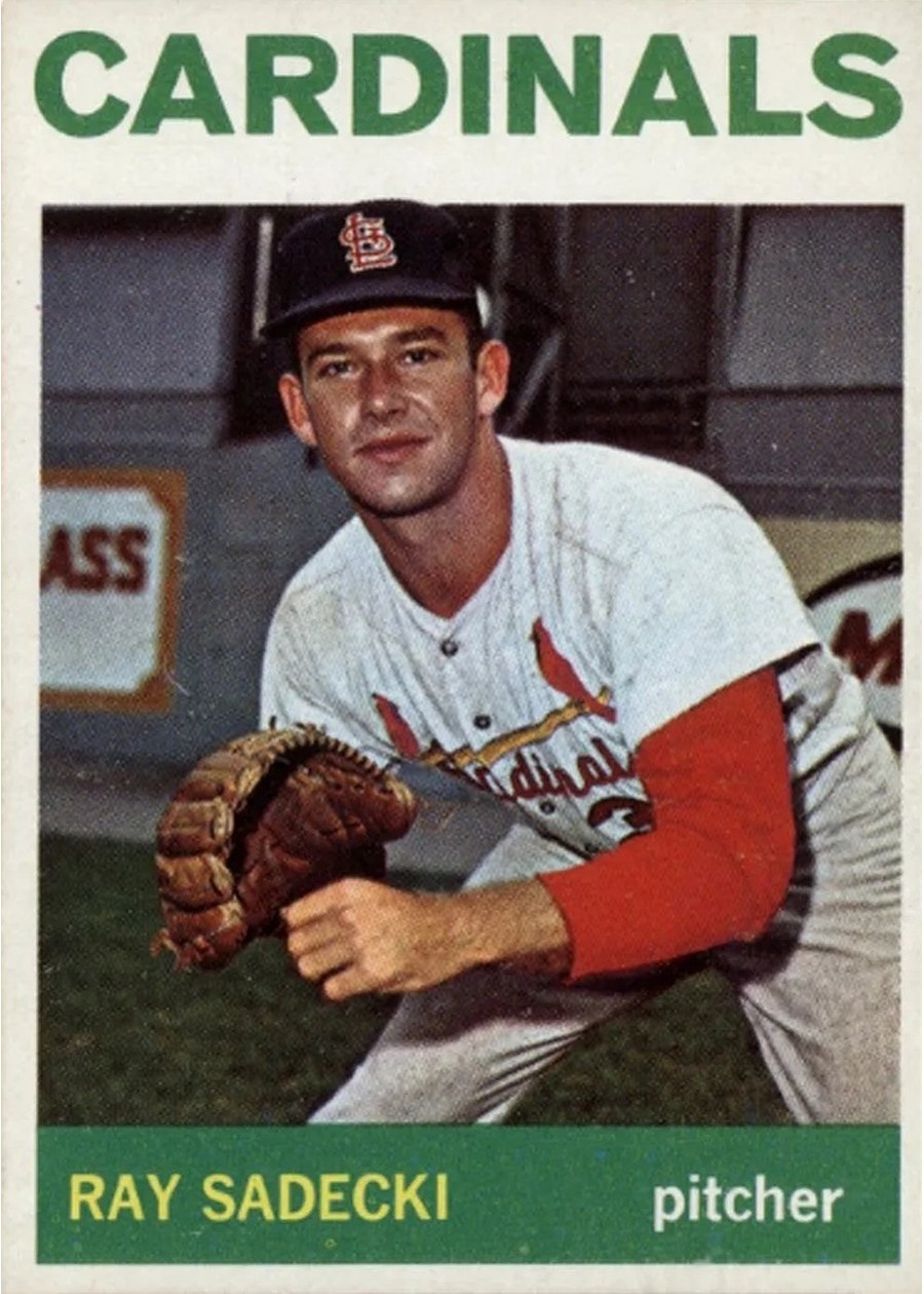 1964 Topps #147 Ray Sadecki, St. Louis Cardinals