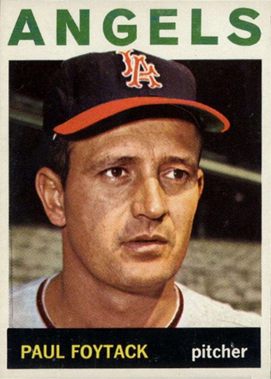 1964 Topps #149 Paul Foytack, Los Angeles Angels