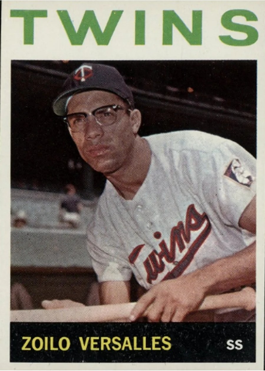 1964 Topps #15 Zoilo Versalles, Minnesota Twins