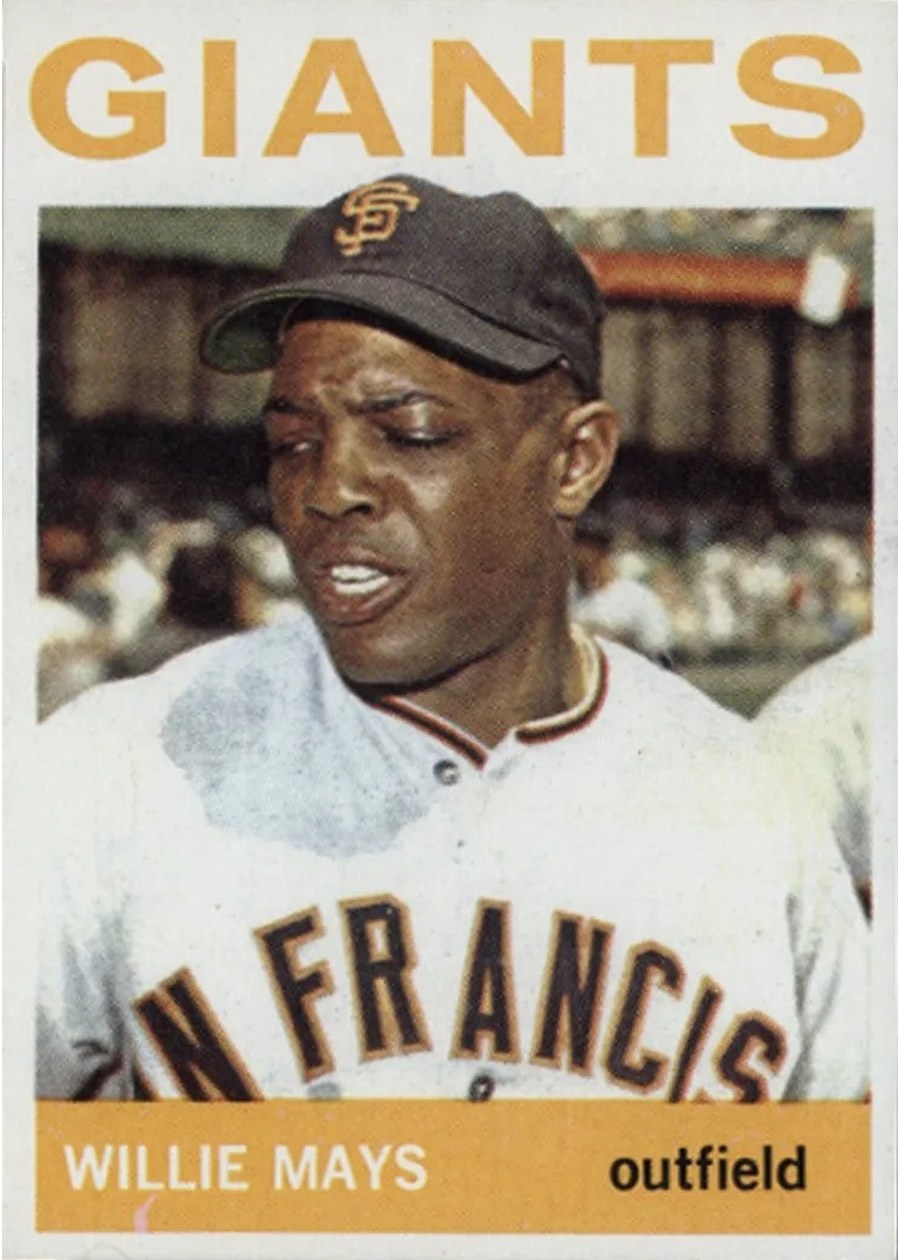 1964 Topps #150 Willie Mays, San Francisco Giants