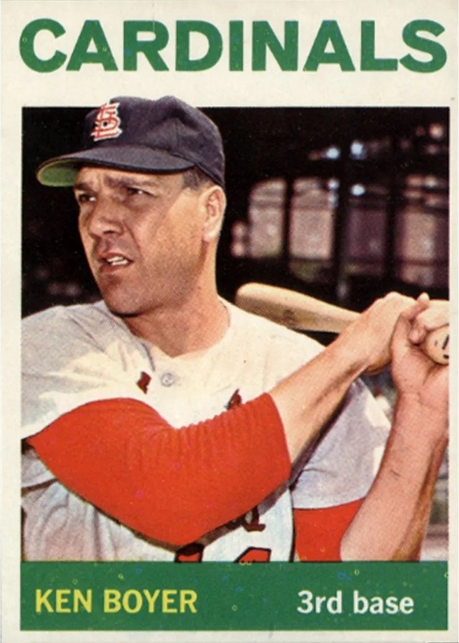 1964 Topps #160 Ken Boyer, St. Louis Cardinals