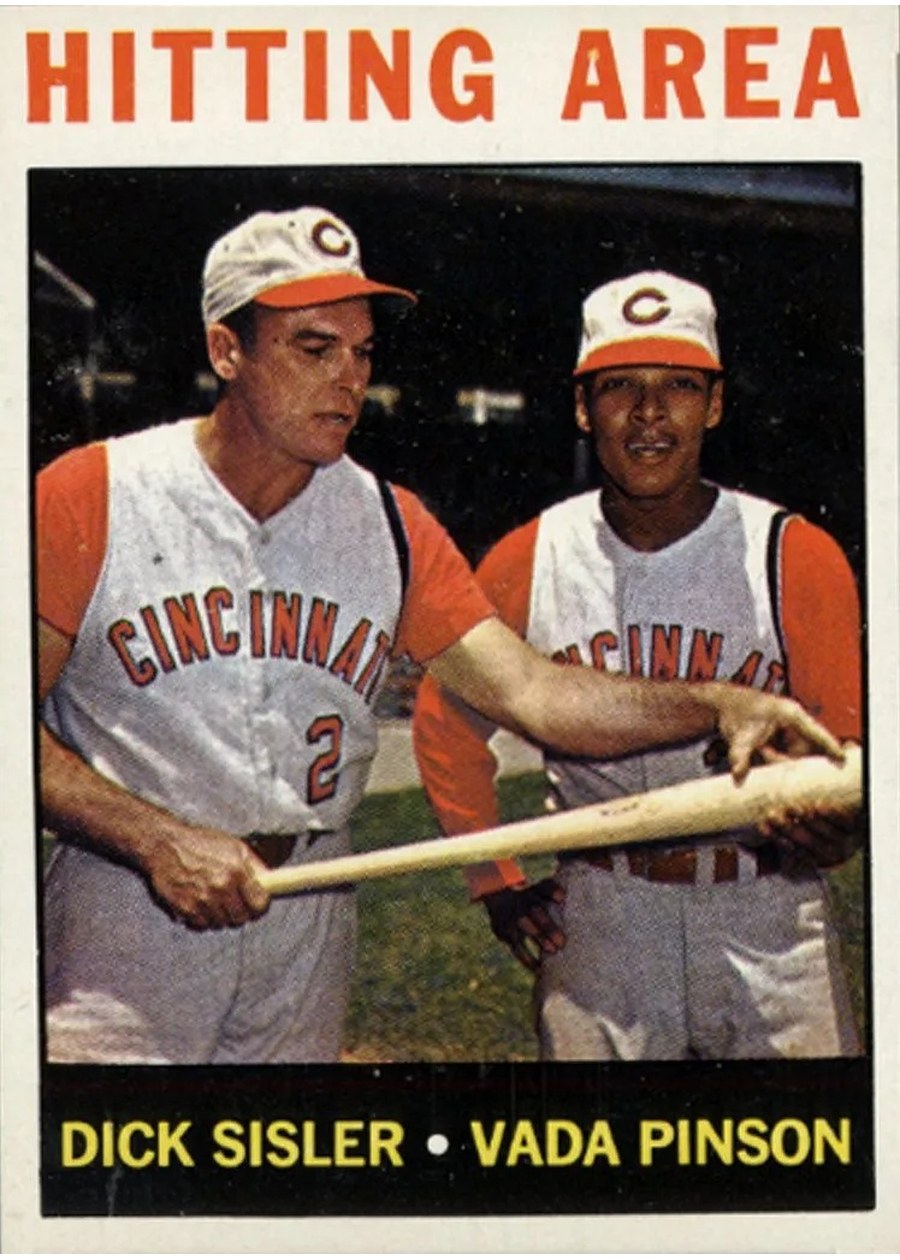 1964 Topps #162 Hitting Area, Cincinnati Reds