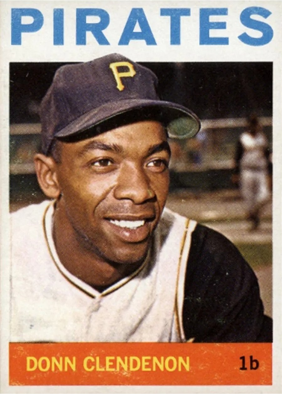 1964 Topps #163 Donn Clendenon, Pittsburgh Pirates