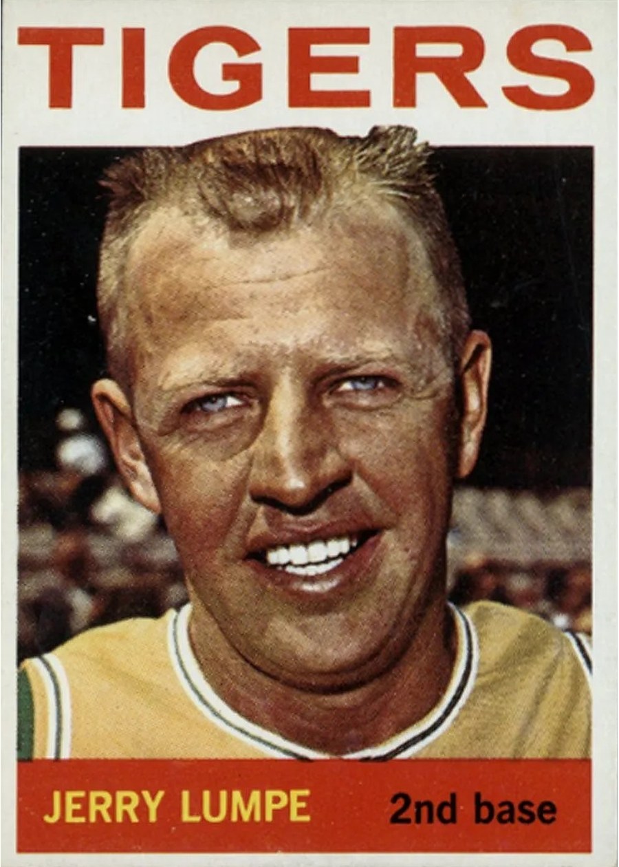 1964 Topps #165 Jerry Lumpe, Detroit Tigers