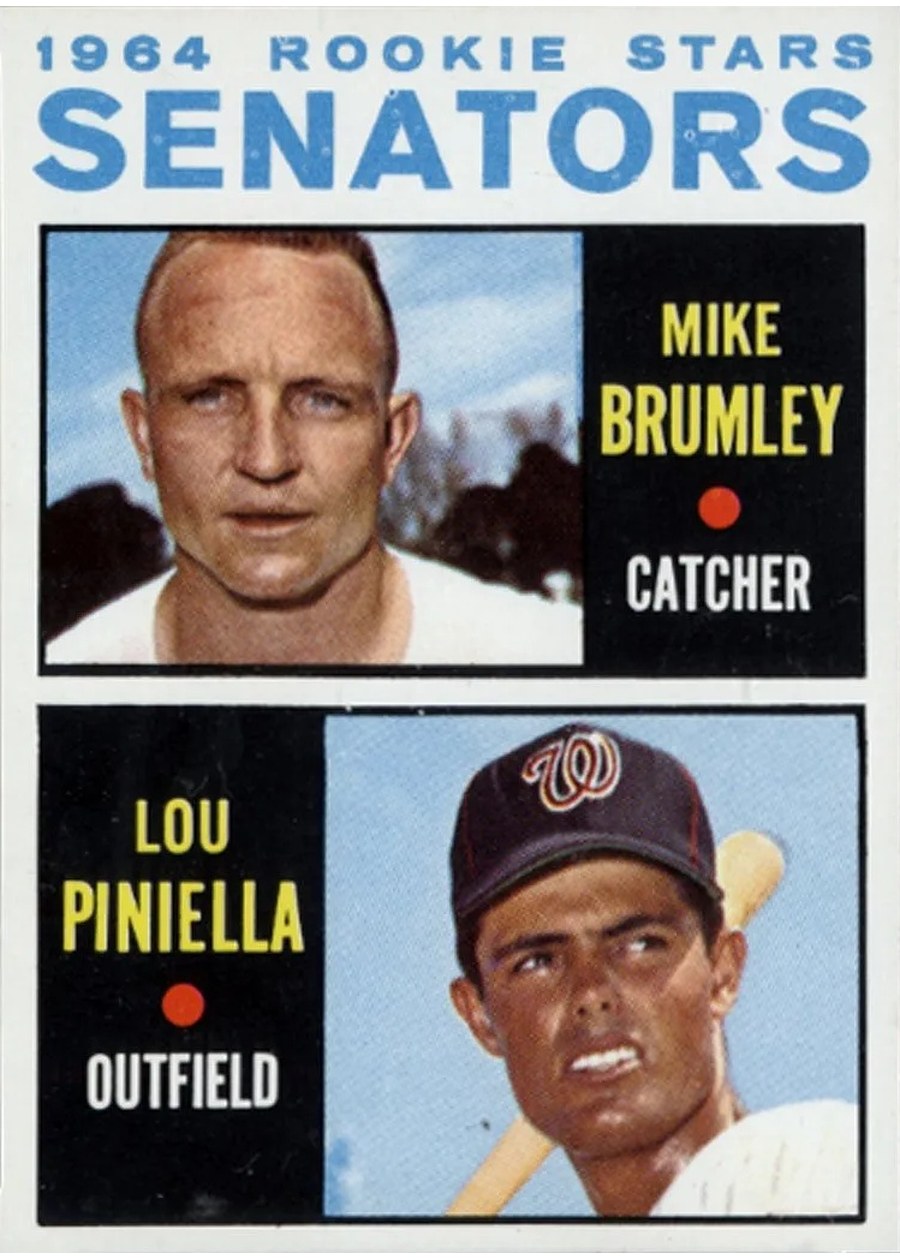 1964 Topps #167 Senators 1964 Rookie Stars, Washington Senators