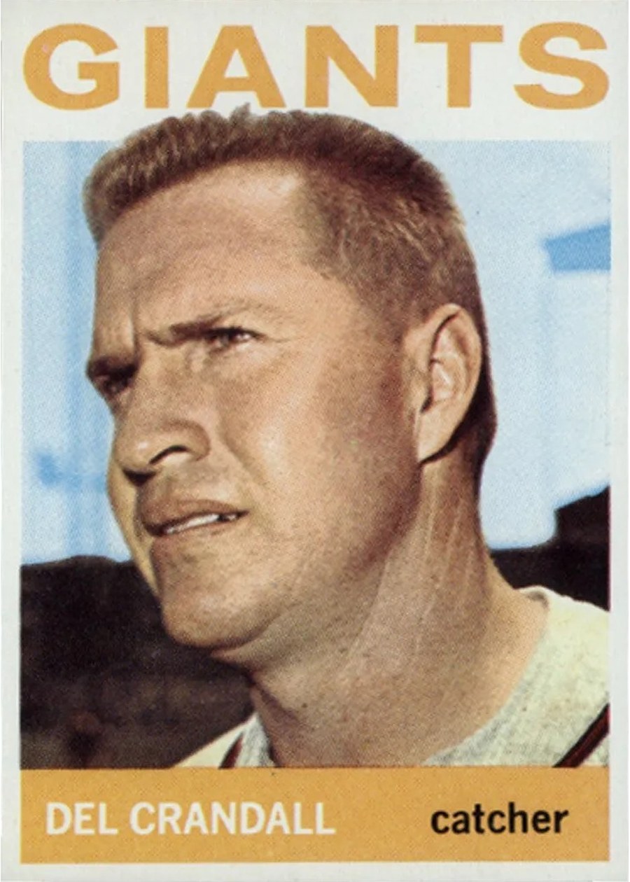 1964 Topps #169 Del Crandall, San Francisco Giants