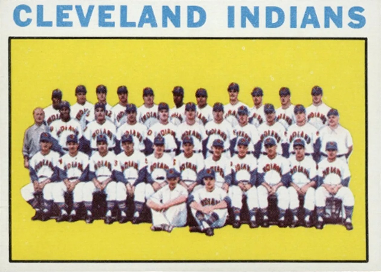 1964 Topps #172 Cleveland Indians