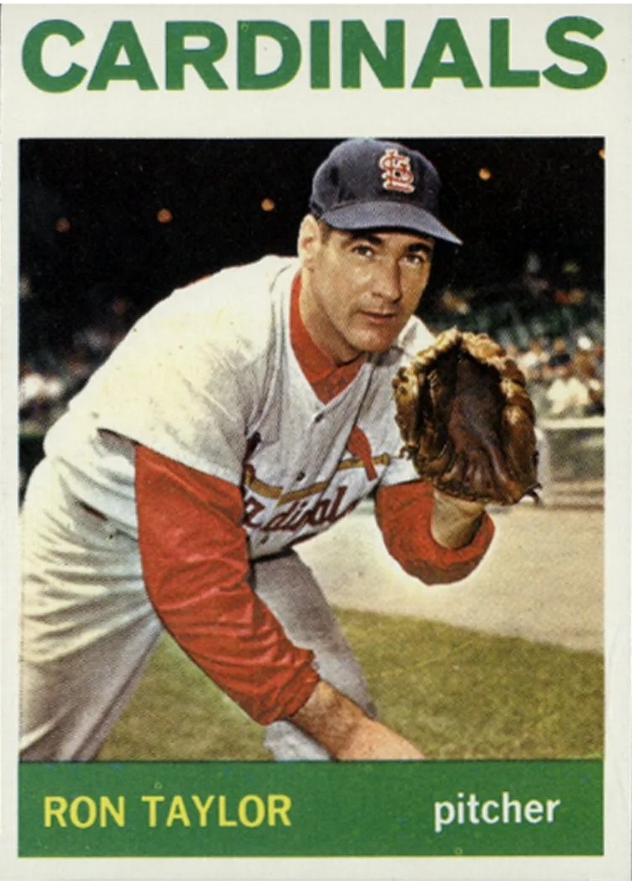 1964 Topps #183 Ron Taylor, St. Louis Cardinals
