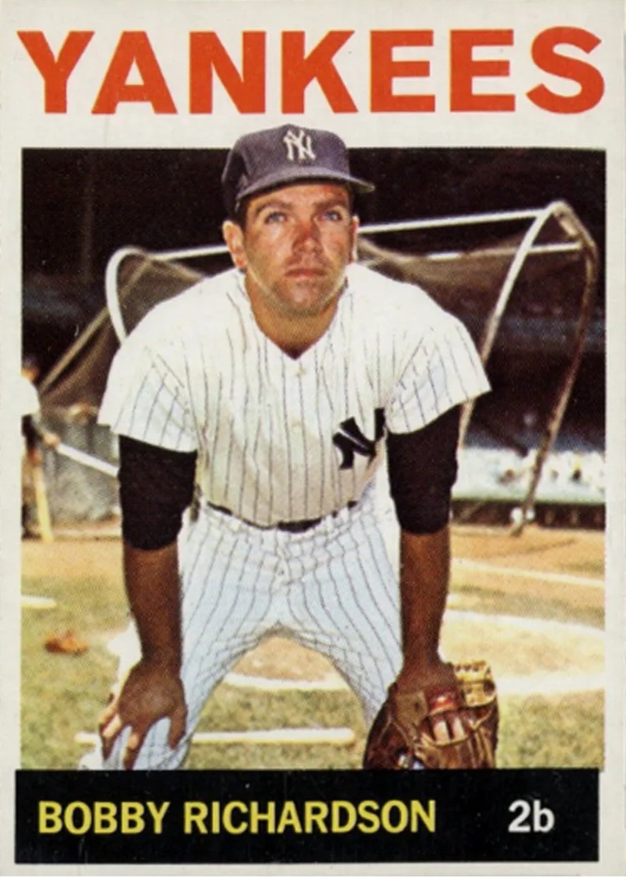 1964 Topps #190 Bobby Richardson, New York Yankees