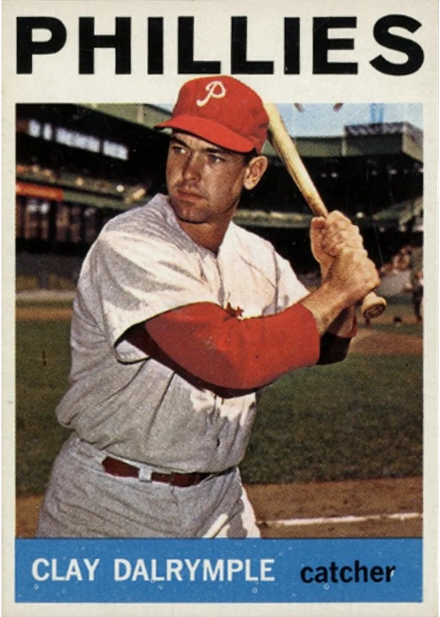 1964 Topps #191 Clay Dalrymple, Philadelphia Phillies