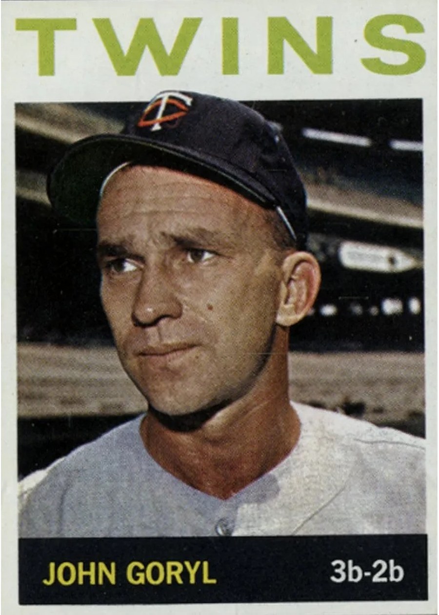 1964 Topps #194 John Goryl, Minnesota Twins