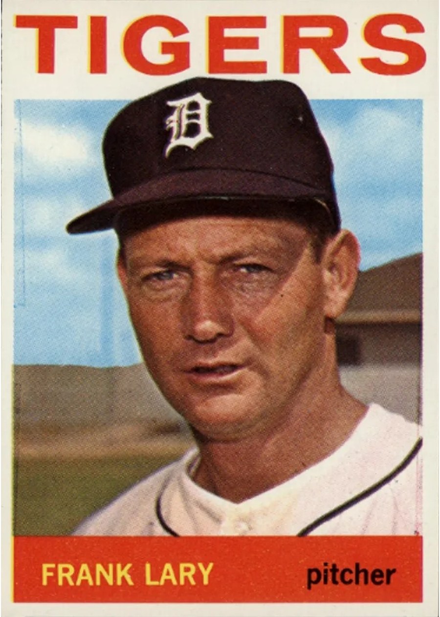 1964 Topps #197 Frank Lary, Detroit Tigers