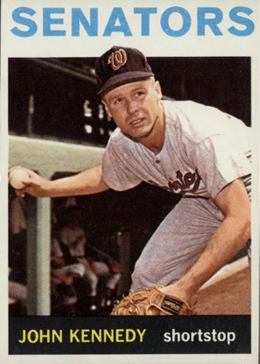 1964 Topps #203 John Kennedy, Washington Senators